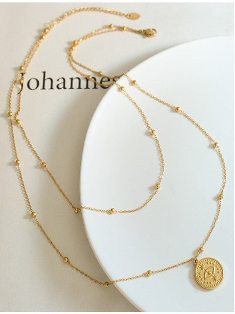 Orbit Medallion Necklace