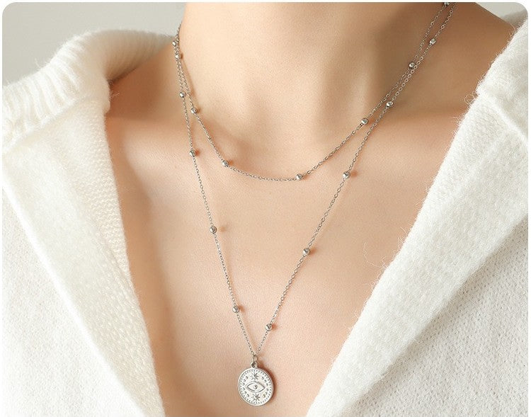 Orbit Medallion Necklace