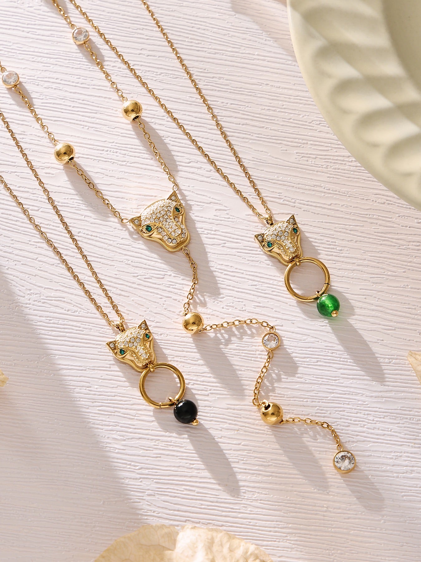Panther Orb Necklace