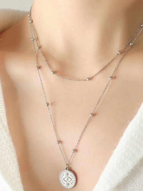Orbit Medallion Necklace