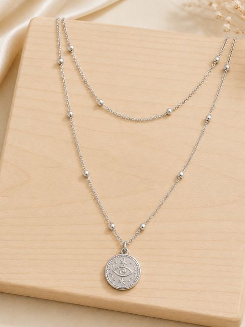 Orbit Medallion Necklace