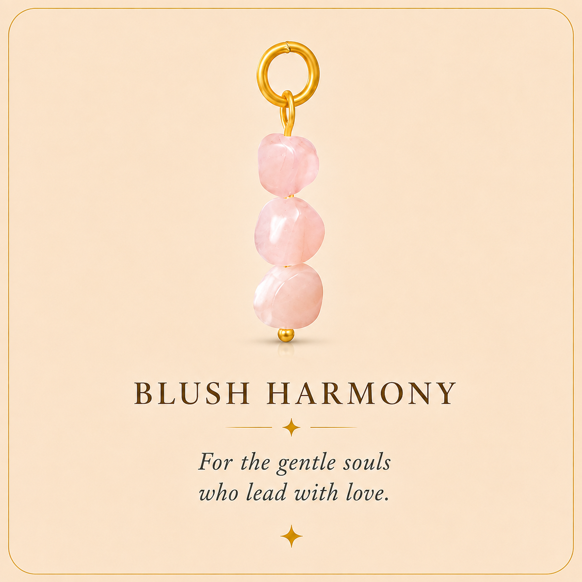 Blush Harmony Charm