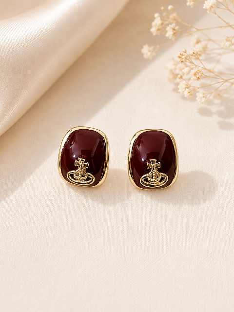 Carmine Token studs