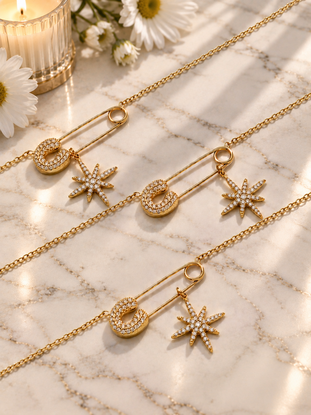 Celestia Pin Necklace