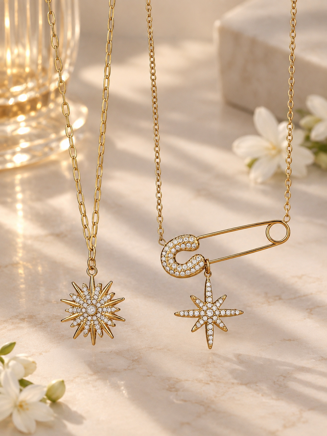 Celestia Pin Necklace