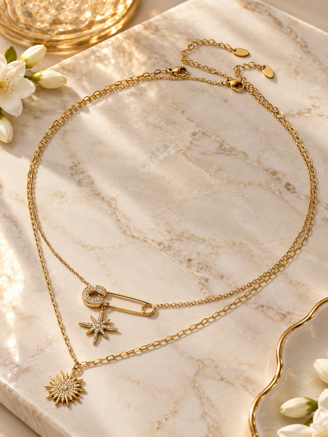 Celestia Starburst Necklace