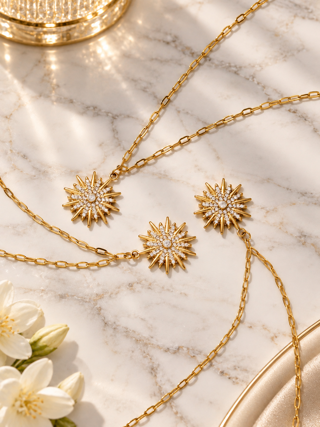 Celestia Starburst Necklace