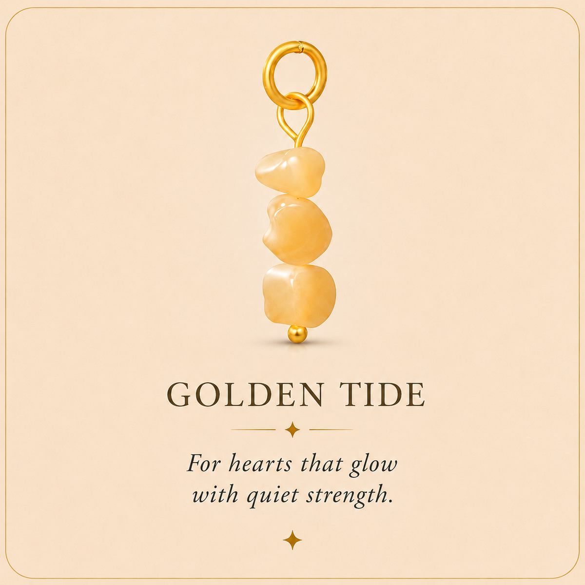 Golden Tide Charm