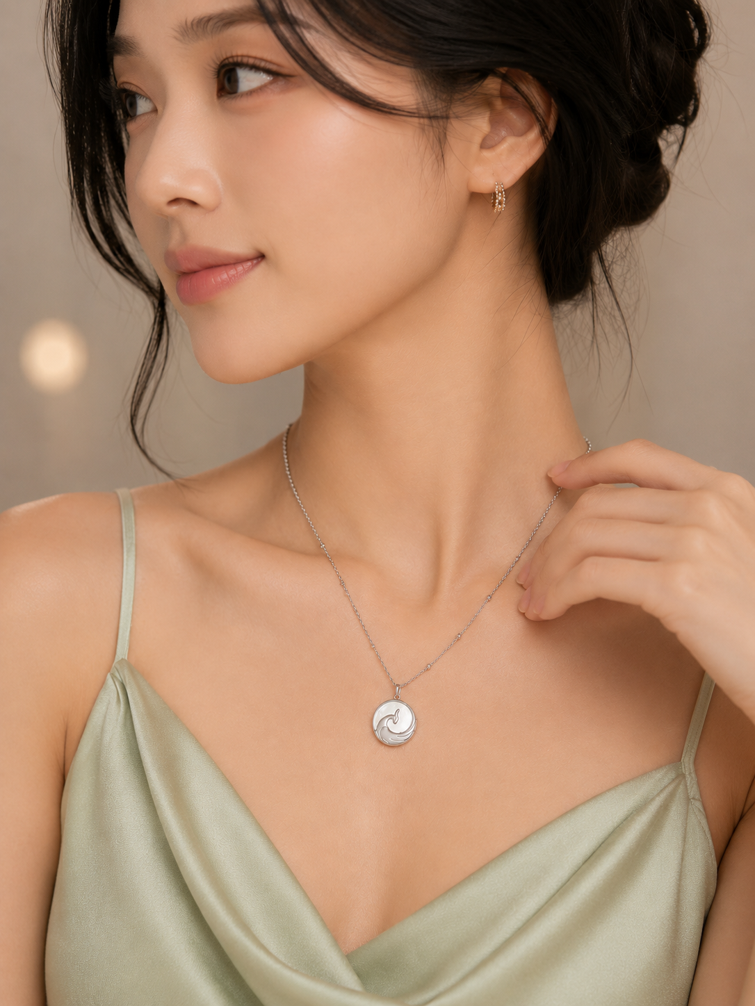 Gyra Pendant Necklace