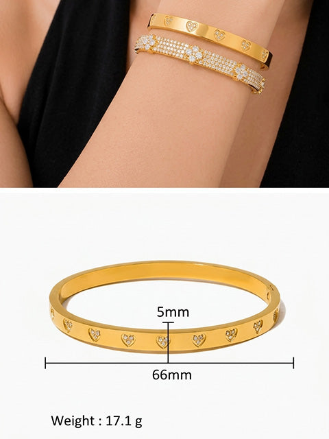 Nova Heart Bangle
