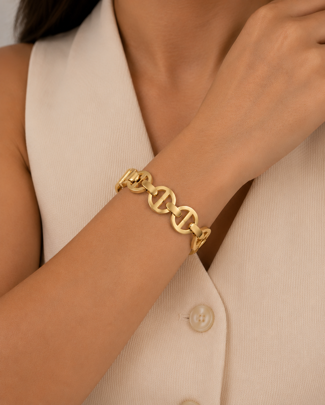 Orbit Link Bangle