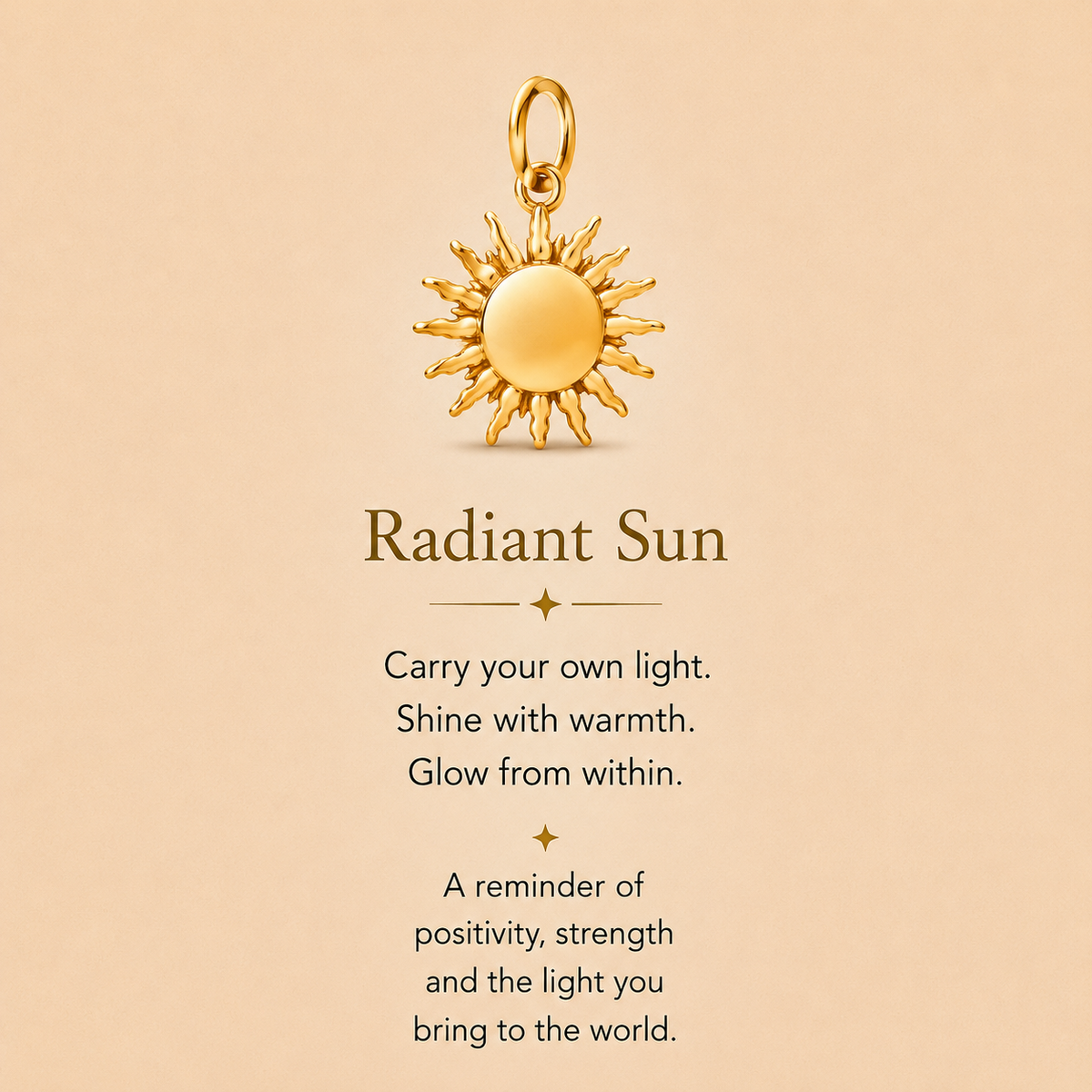 Radiant Sun Charm