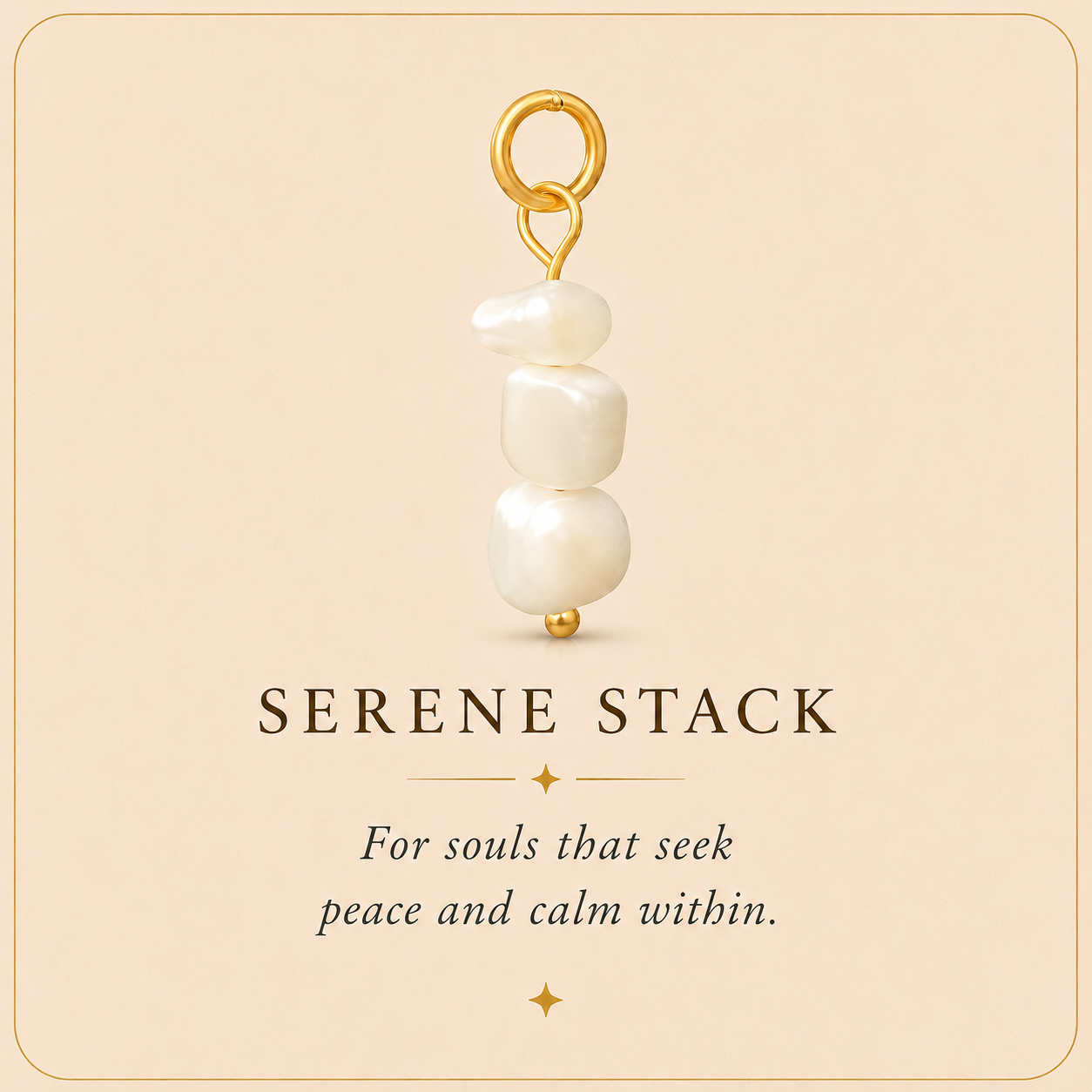 Serene Stack Charm