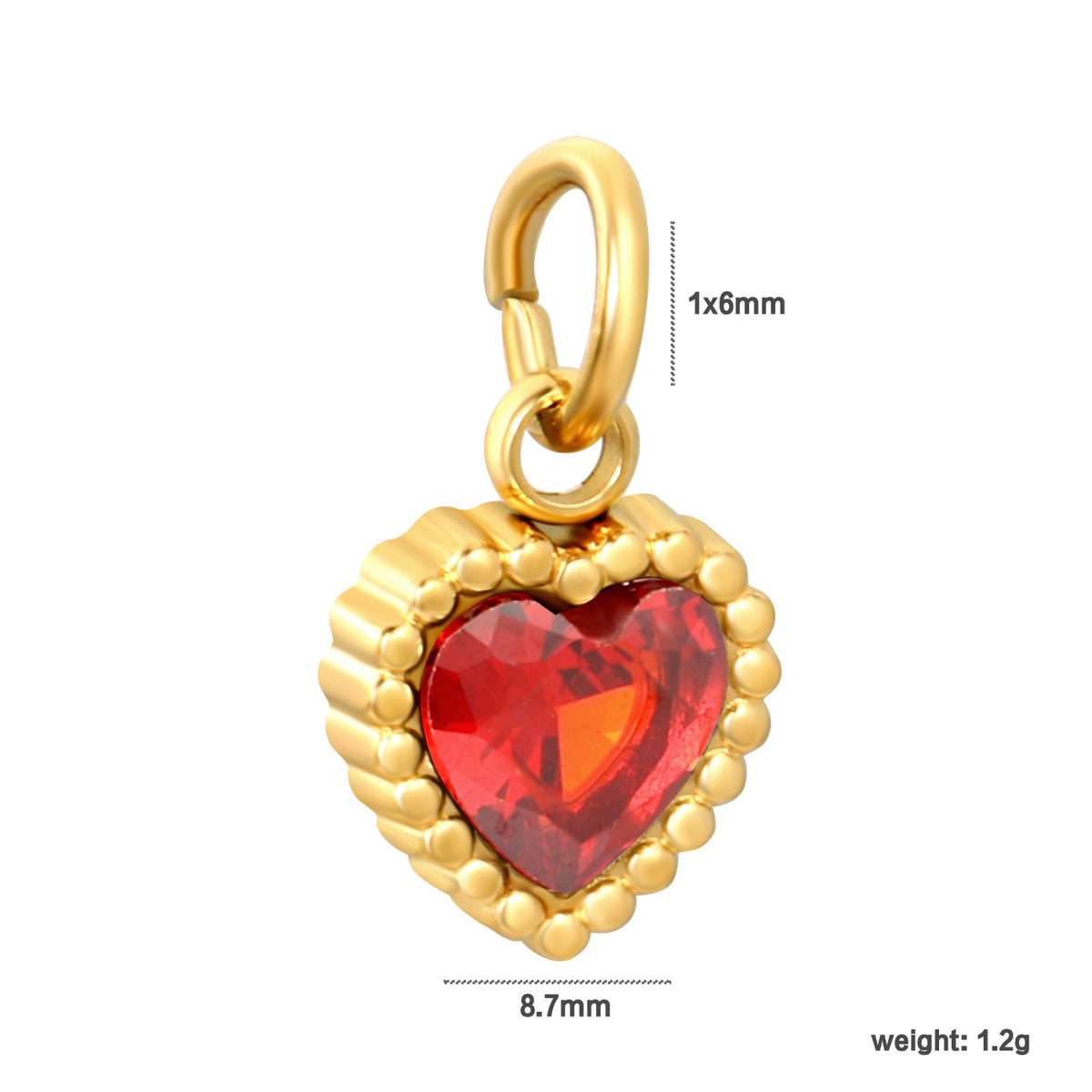 Ruby Passion charm