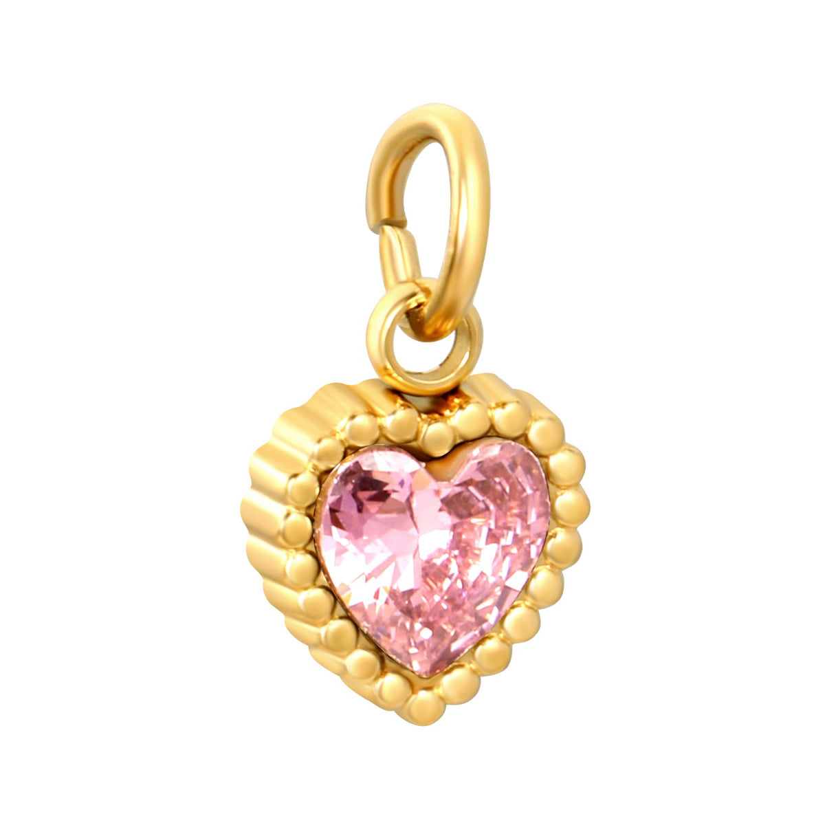 Blush Heart Charm
