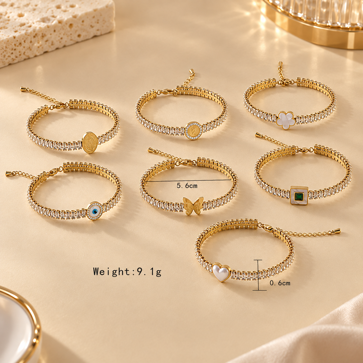 Lumière Eye Bracelet