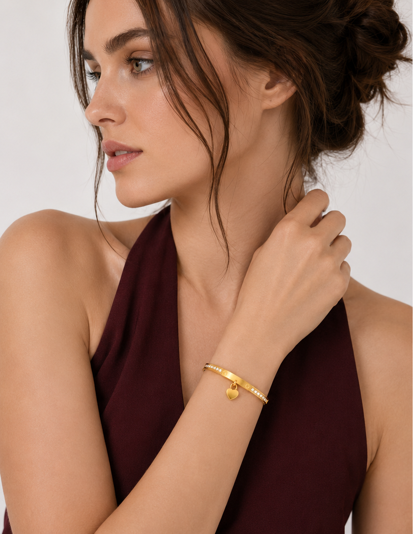 Elara Charm Bangle
