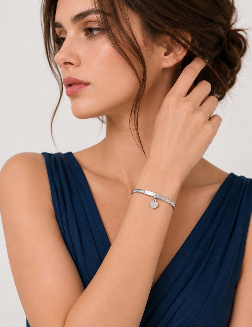 Elara Charm Bangle