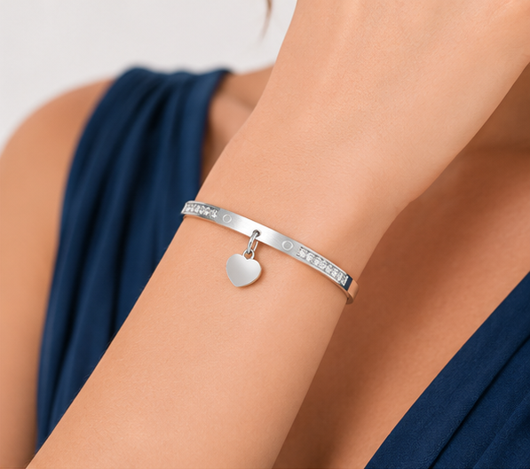 Elara Charm Bangle