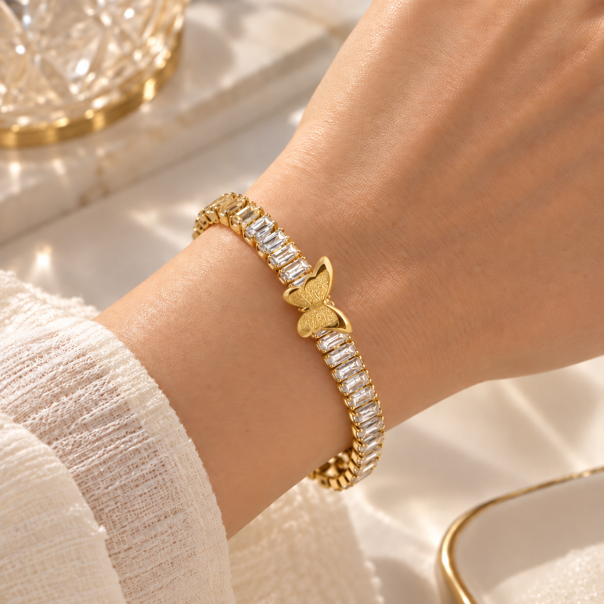 Gilded Flutter Bracelet