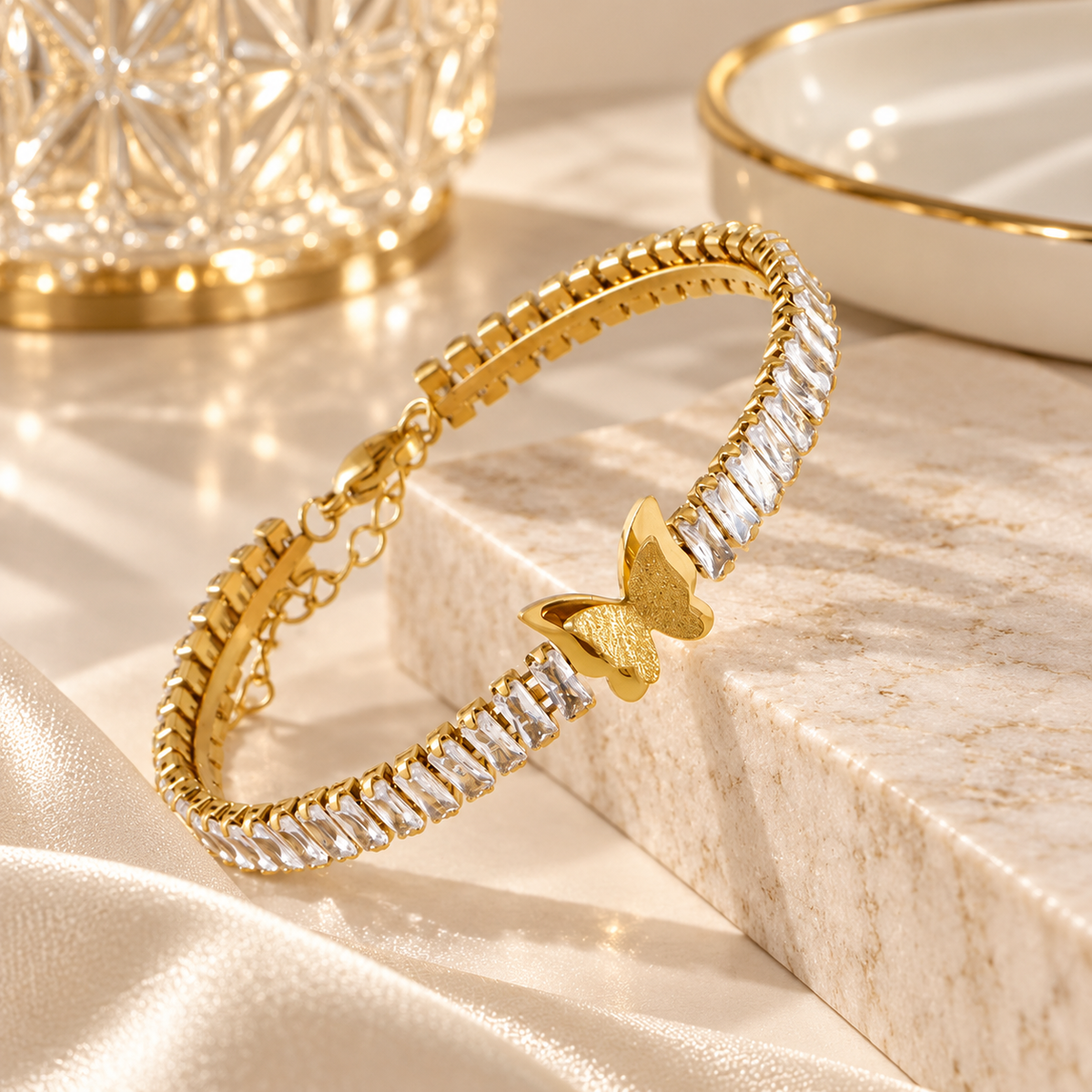Gilded Flutter Bracelet