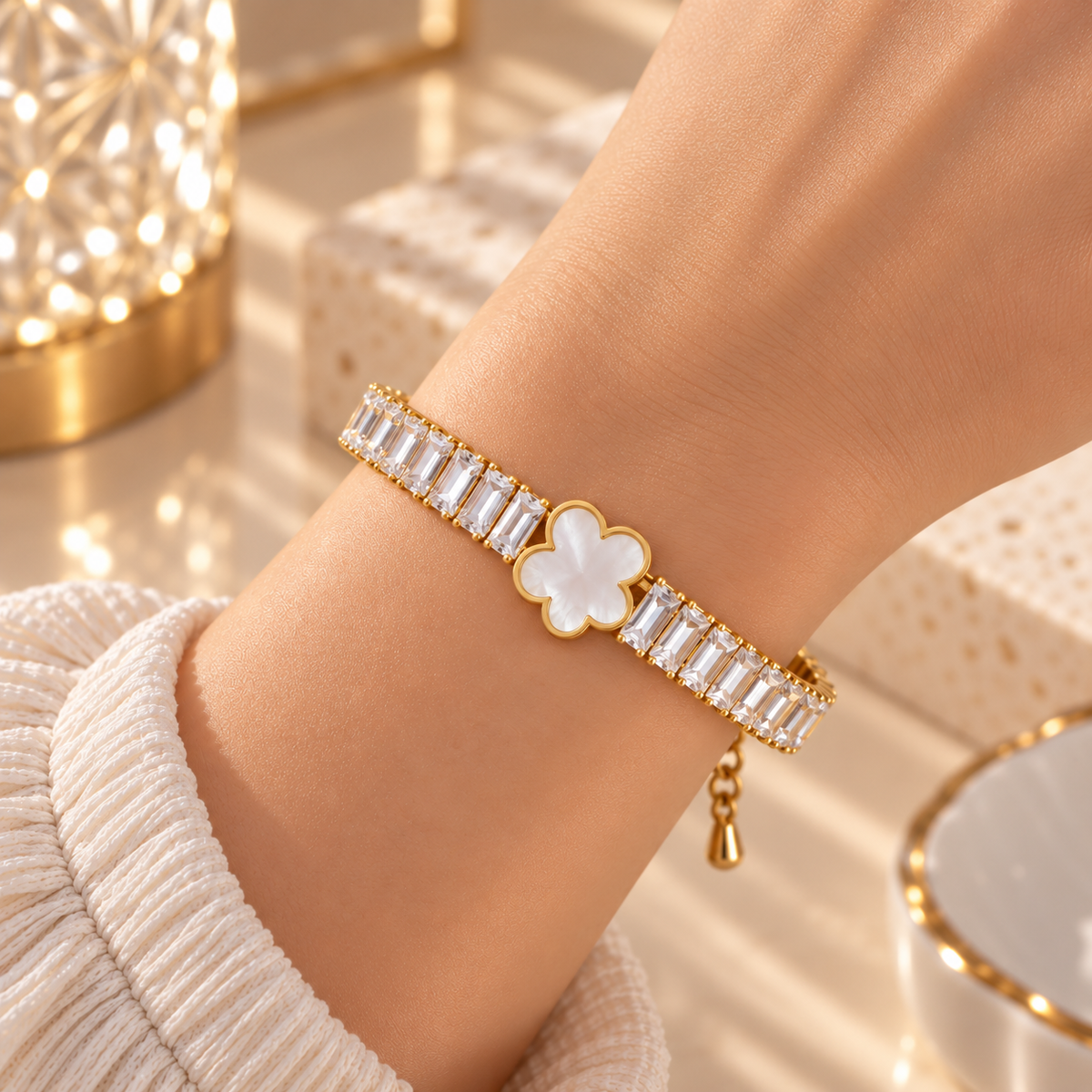 Ivory Bloom Bracelet