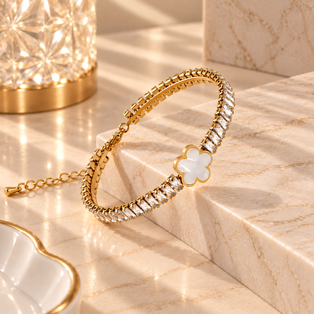 Ivory Bloom Bracelet