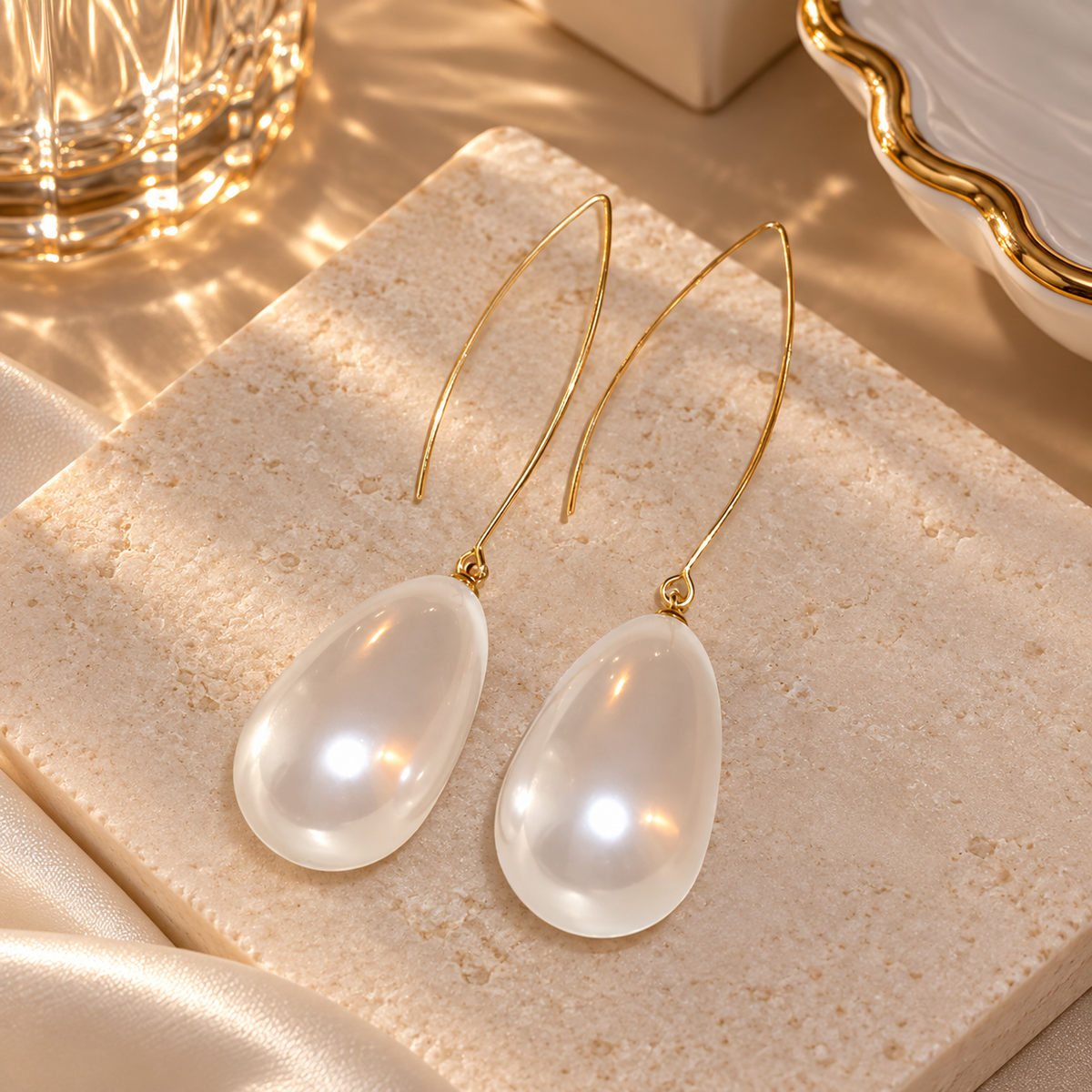 Luminous Dew Earrings